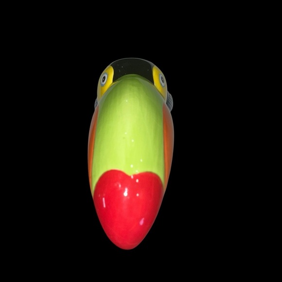 TOUCAN Scrubby Ceramic Holder Scrubbie Scouring Pad Caddy 5.5” - Picture 6 of 9